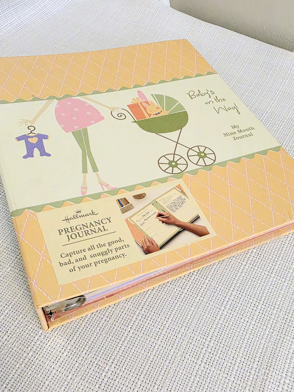 Mom To Be Pregnancy Journal Hallmark Trimesters Thoughts Getting Ready